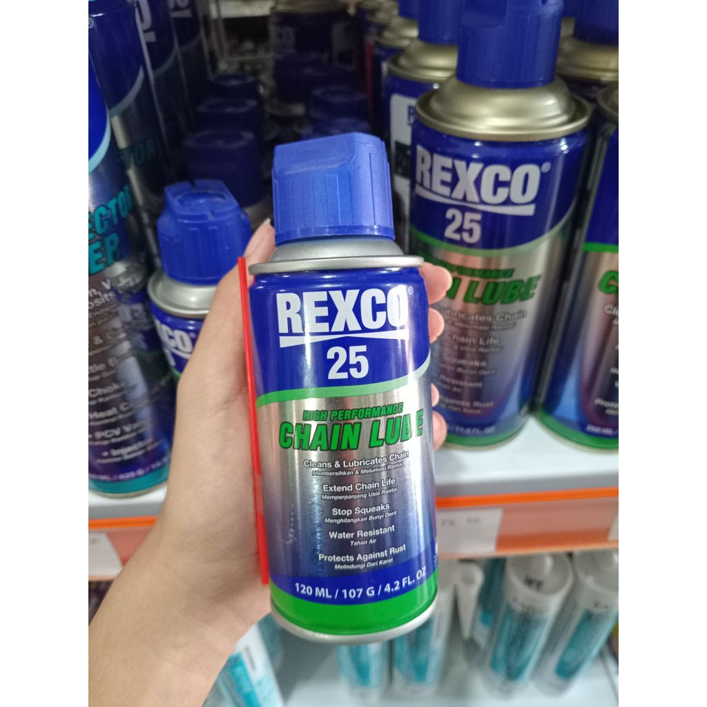 Rexco 25 pelumas rantai / chain lube / rexco 25 120 ml