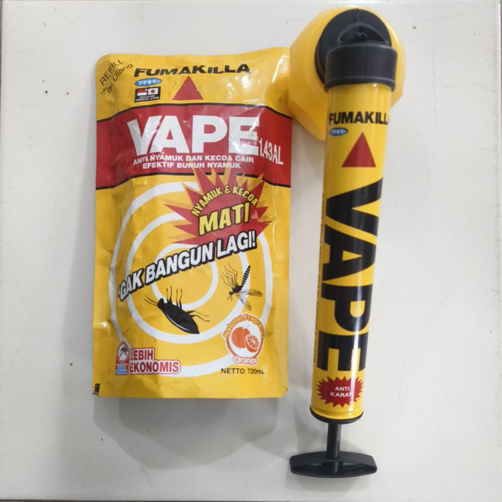 Promo Vape Semprotan Nyamuk + Refil