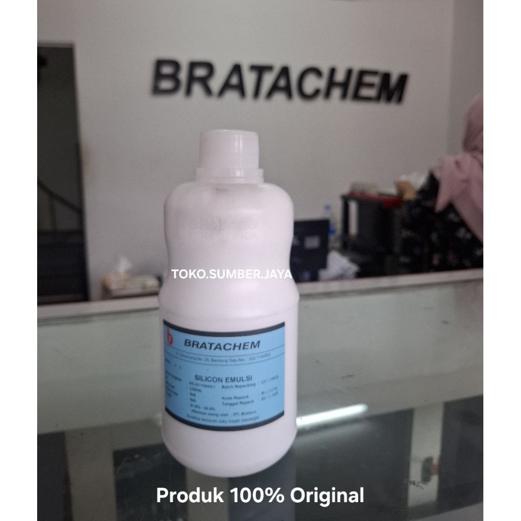 Silicon Emulsi BRATACHEM 100% Original - Silicon Untuk Semir Ban Dan Body Hitam Pada Motor / Mobil I