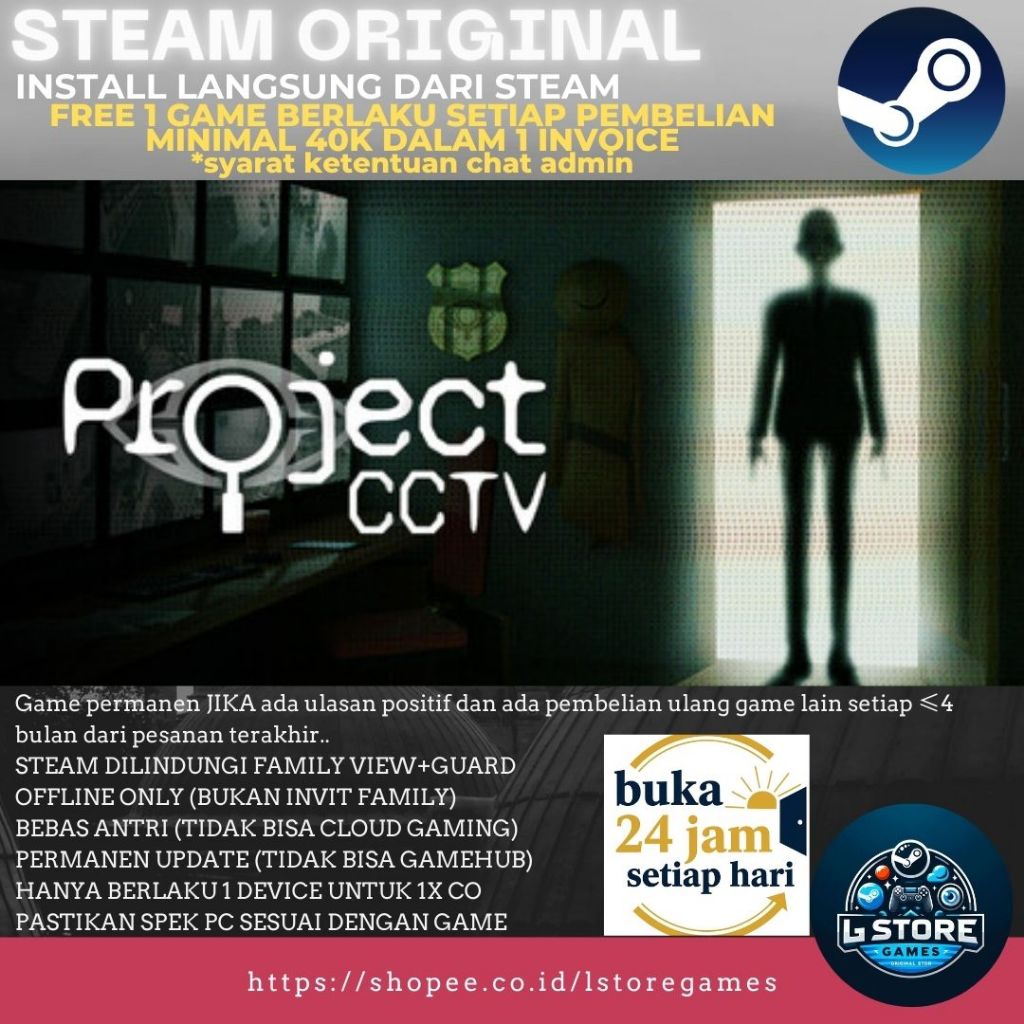 Project CCTV Offline Game PC Original