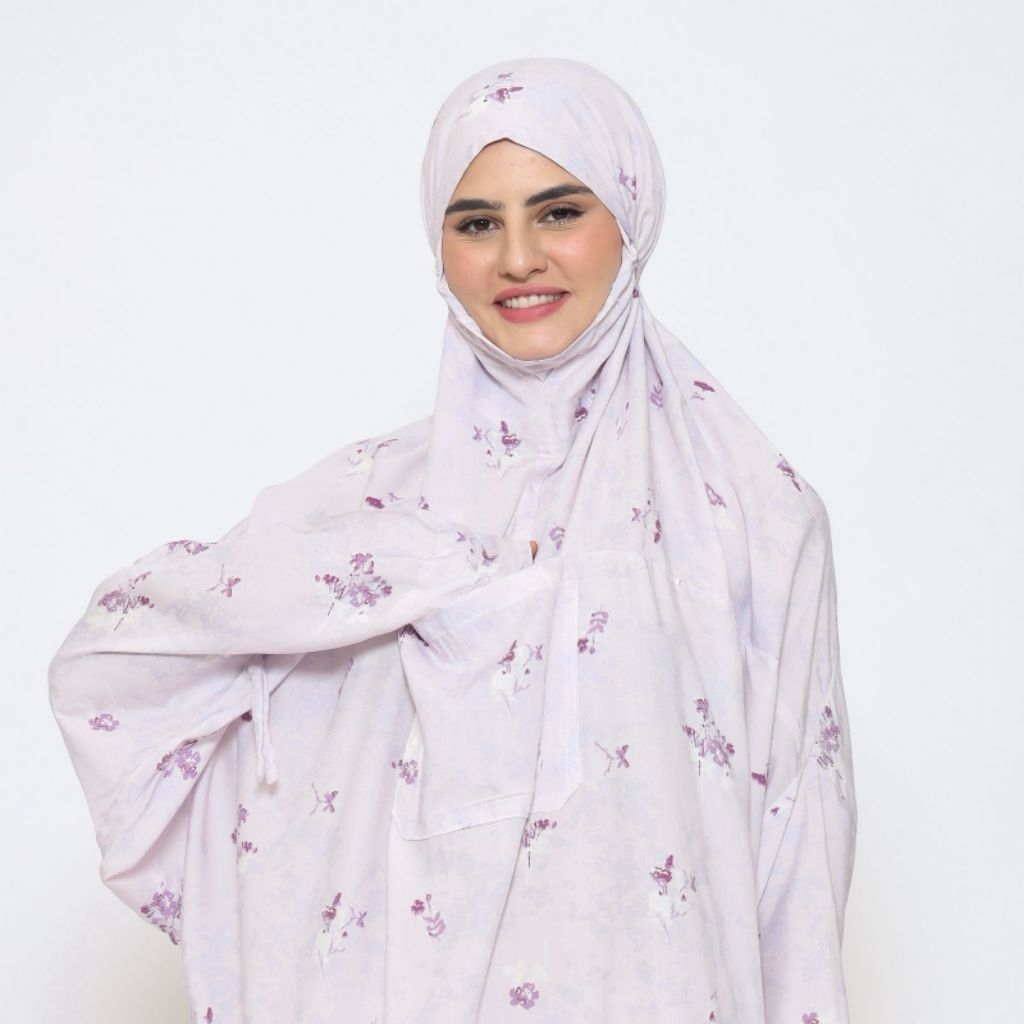 Mukena Hadramaut Motif