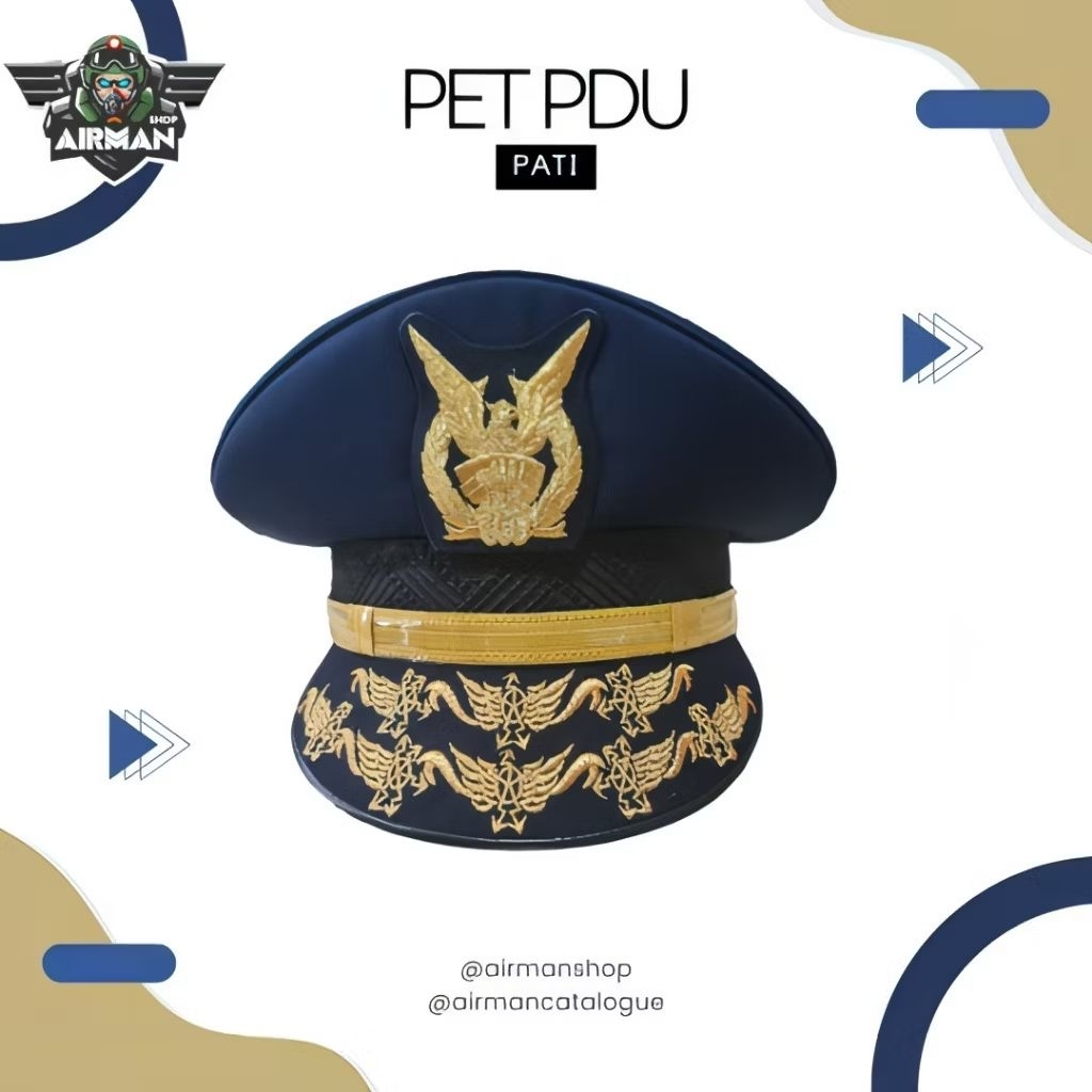 Topi PET PDU TNI AU