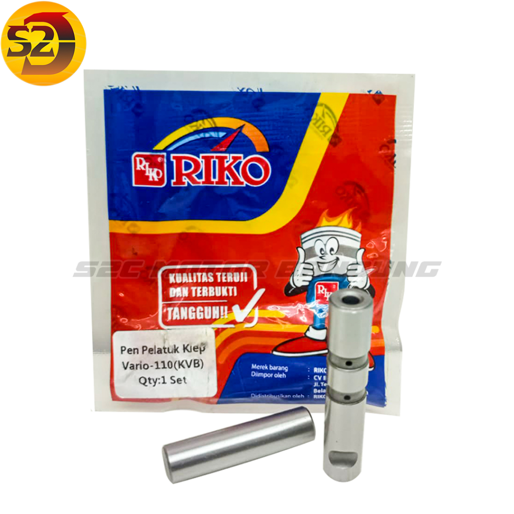 PEN PIN AS PLATUK PELATUK KLEP VARIO 110 KARBU (KVB) 1 SET RIKO