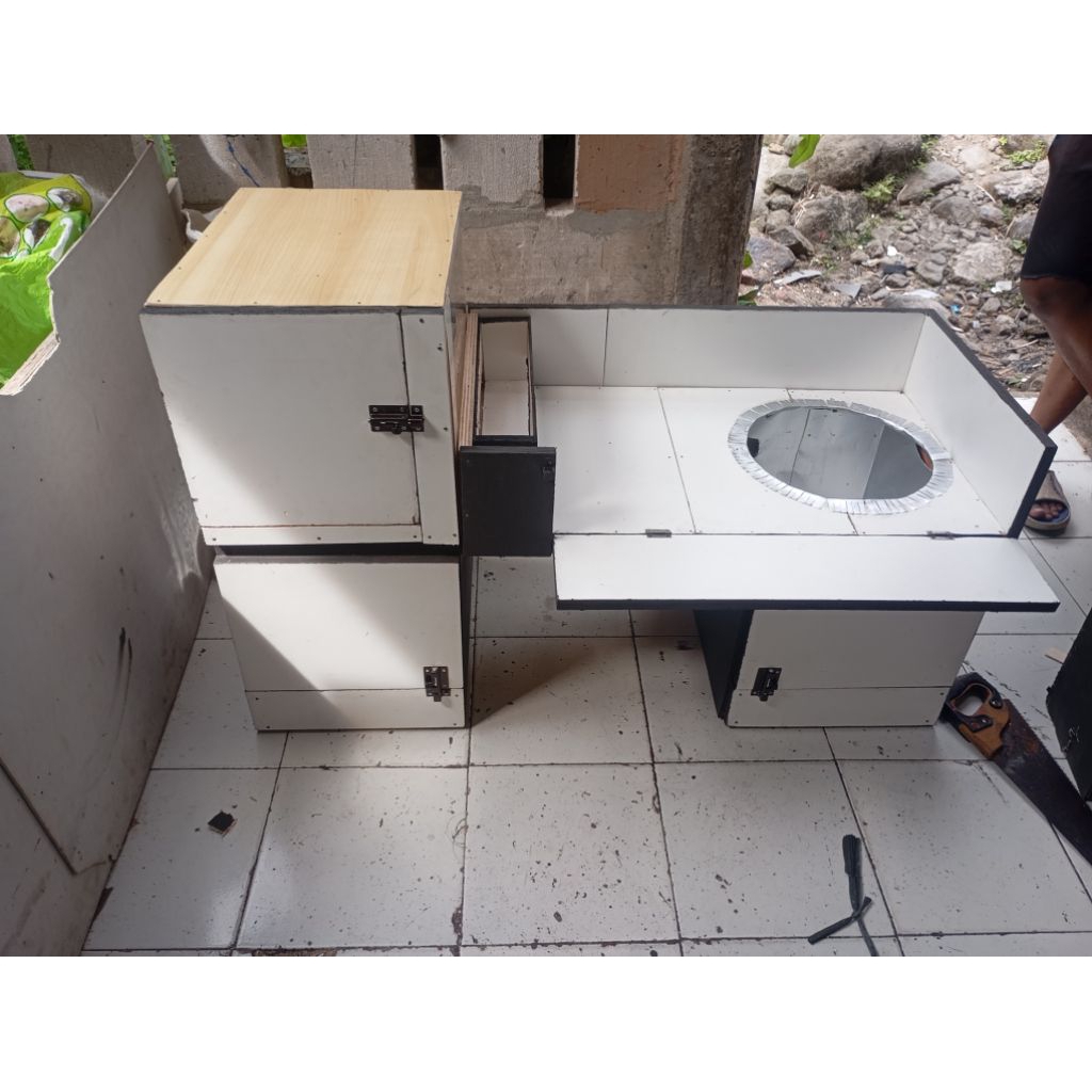 gerobak motor baru untuk jualan baso,cilok,somay dll