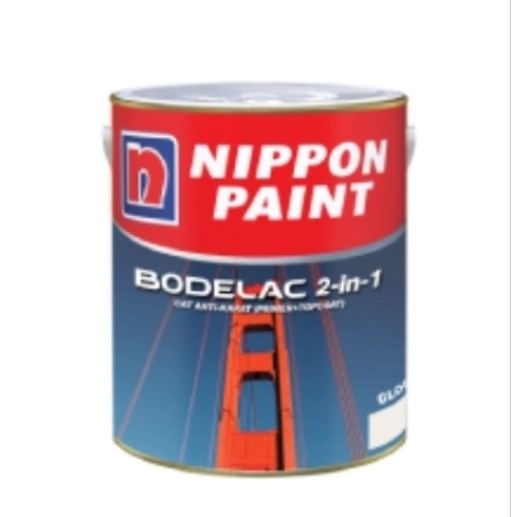 Cat Kayu / Besi Nipon Paint Bodelac 1985P Quarry Pebble SOFTMATT