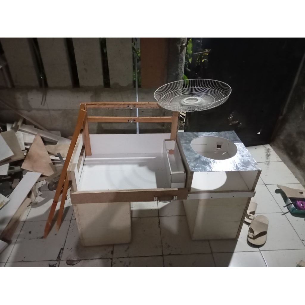 gerobak motor baru untuk jualan,telur gulung,basreng,gorengan,dll