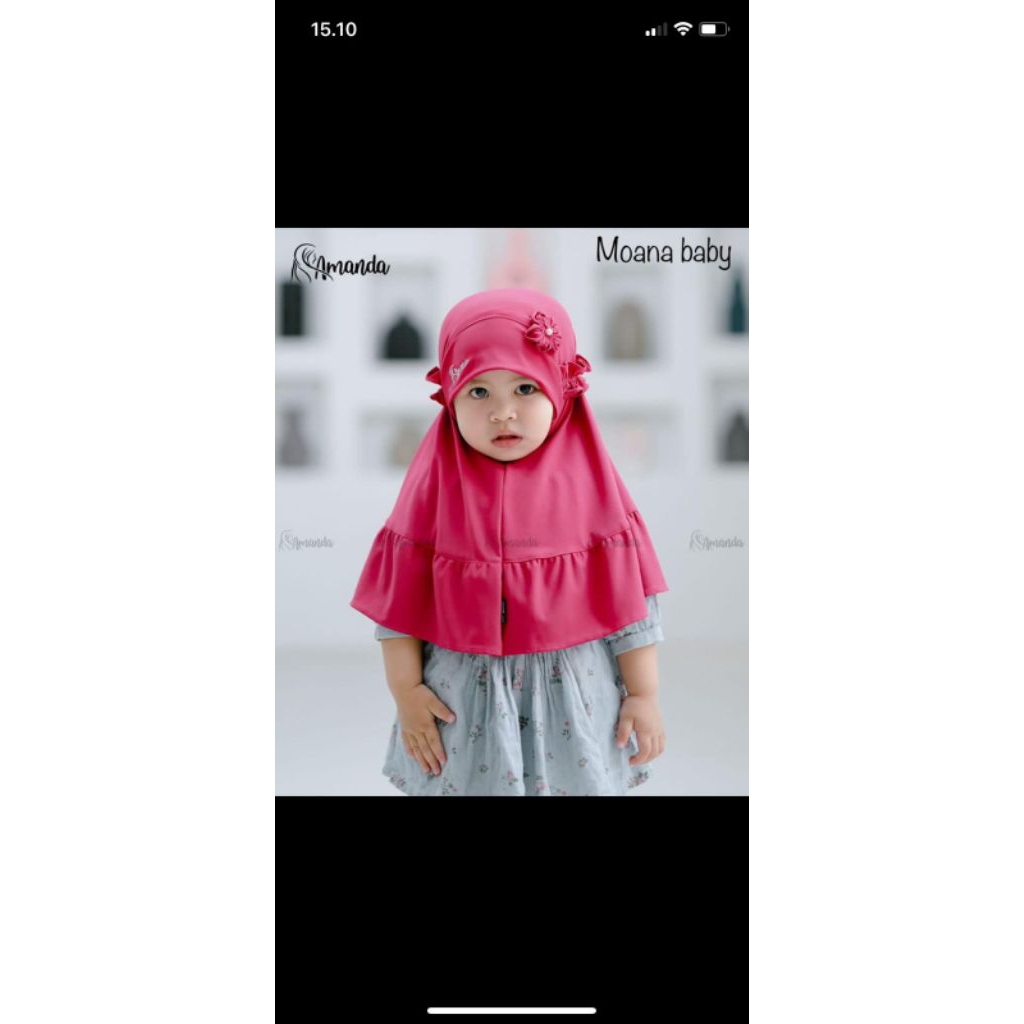 HIJAB AMANDA MOANA//HIJAB INSTAN ANAK//HIJAB ANAK