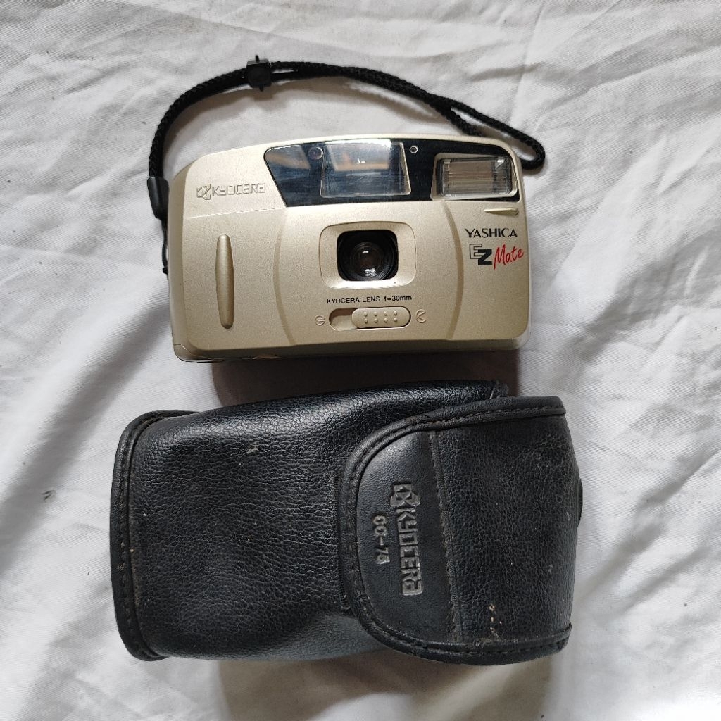 kamera analog kamera film yashica ez matte kyocera normal