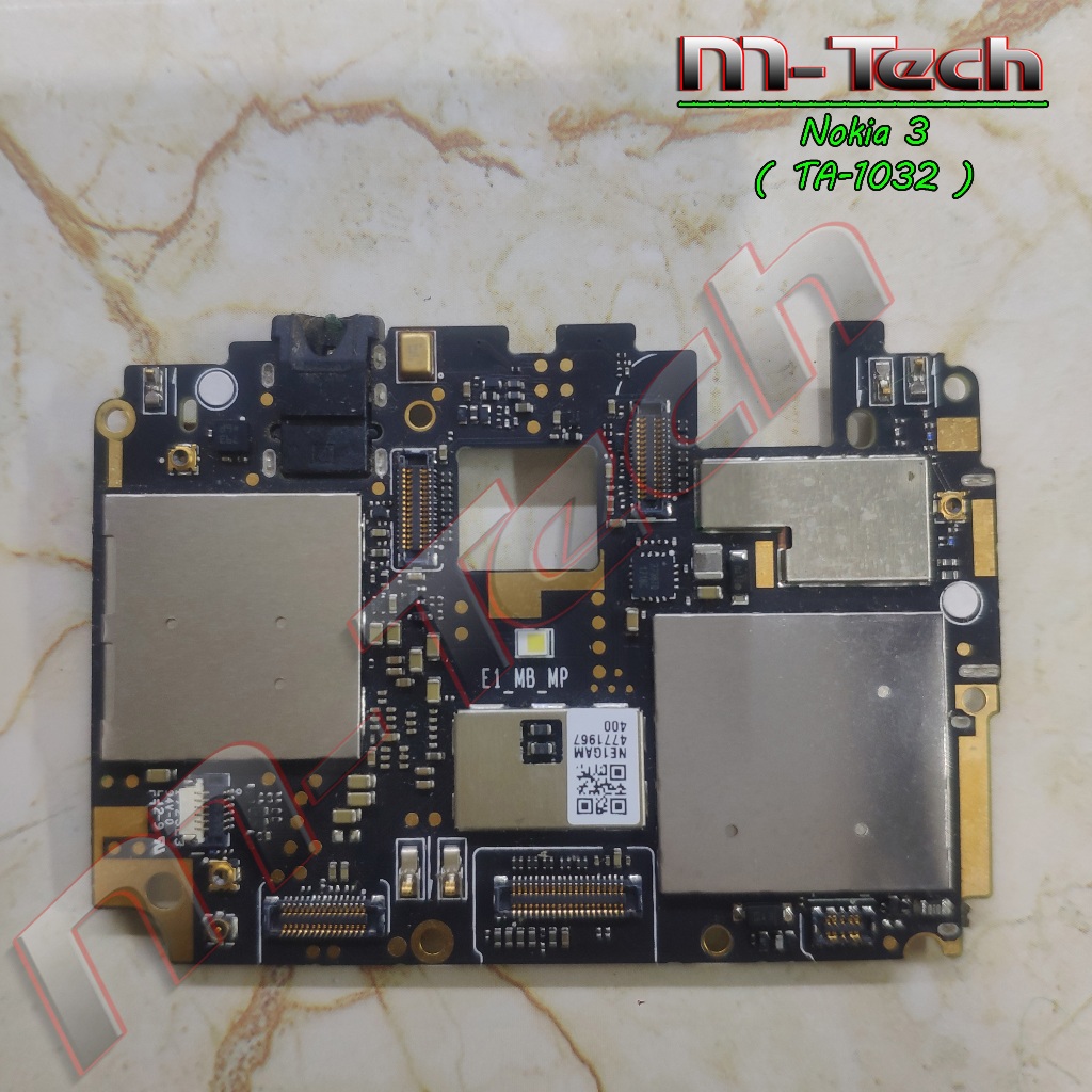 PCB Mesin Nokia 3 (2017) minus mati mulus / matot