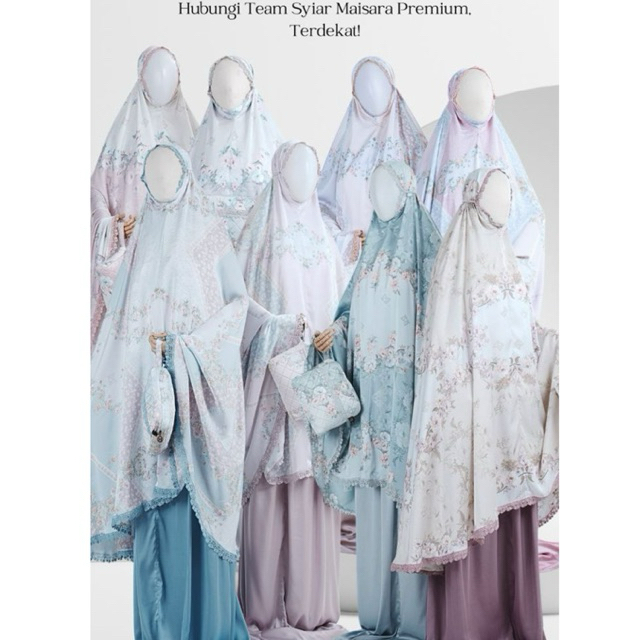 Mukena Silk Shabby Maisara Premium