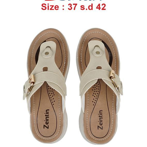 Zeintin - Sandal Wanita Sendal Selop Slid Wanita Sintetis Kasual Sandal Zeintin Hp