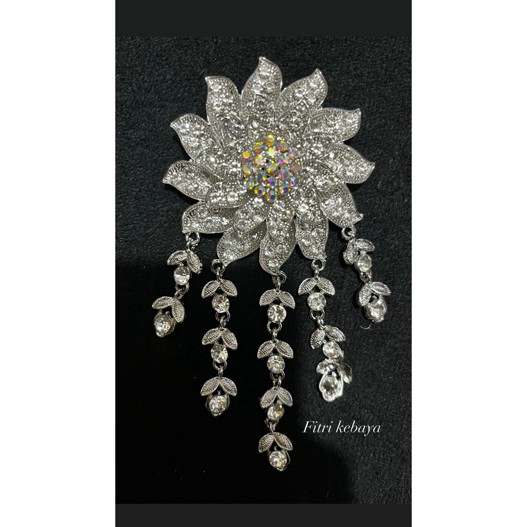 Bros Kebaya Etnik Mewah Hiasan Baju Kebaya modern Klasik Elegan