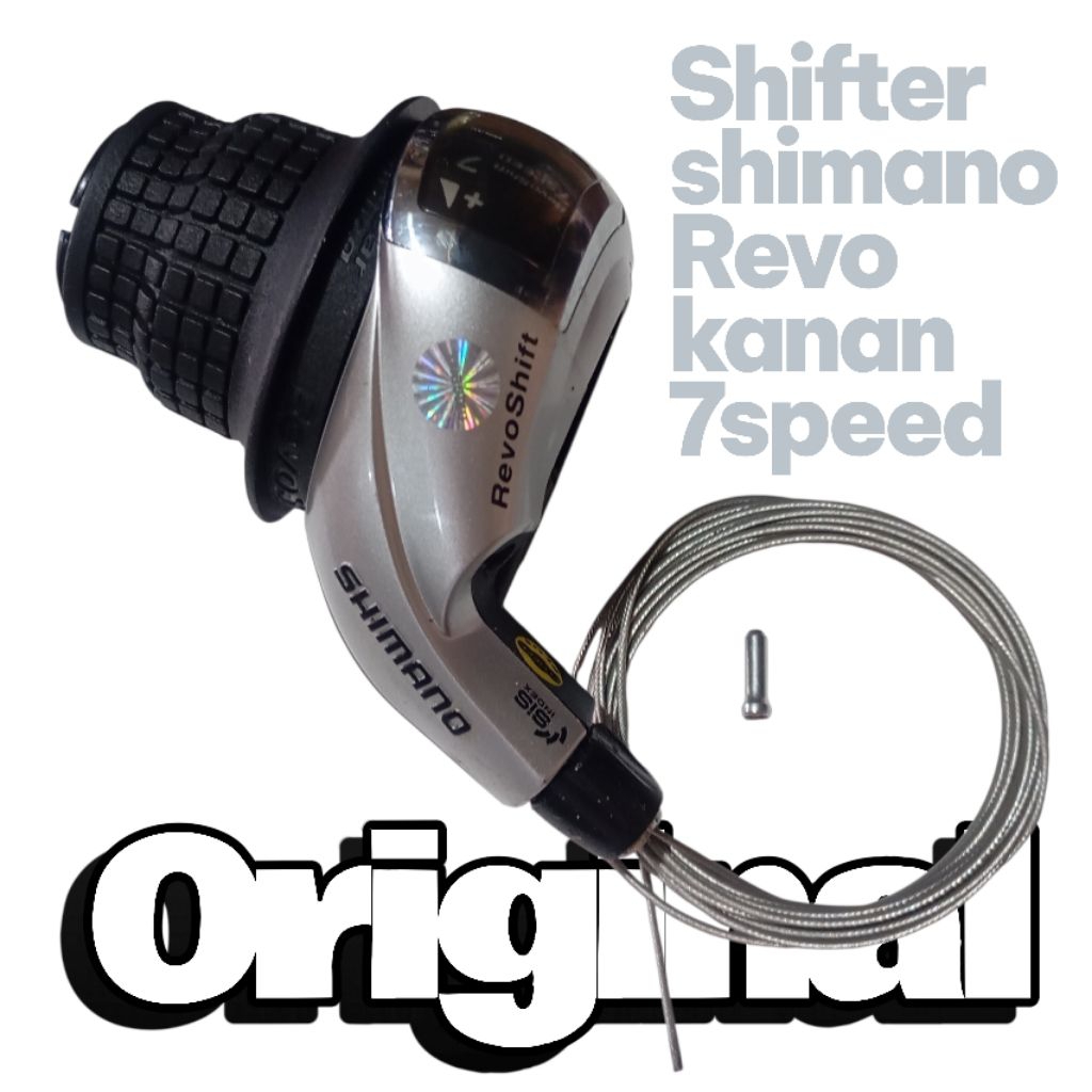 shifter gas shimano revo 7speed original