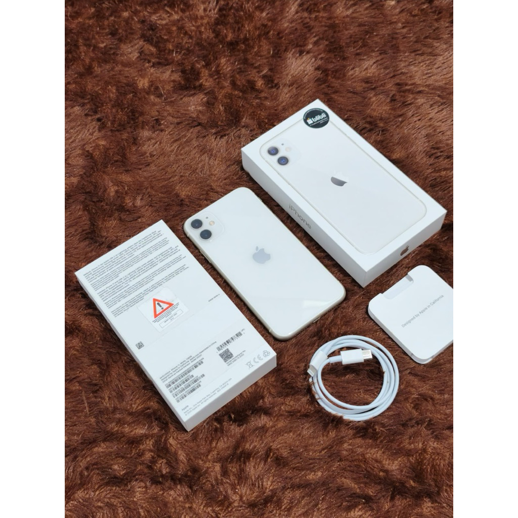 iPhone 11 128gb Resmi iBox Mulus Fullset Original