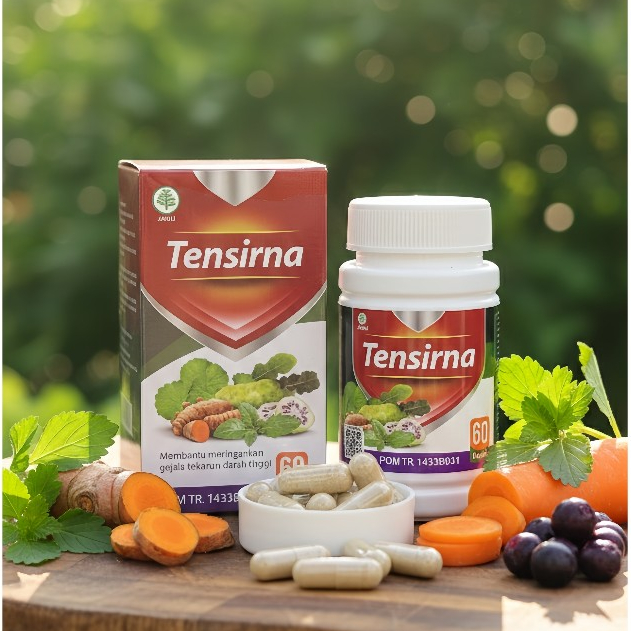 Tensirna Asli Original Obat Hipertensi Tekanan Darah Tinggi Jantung Stroke Ampuh