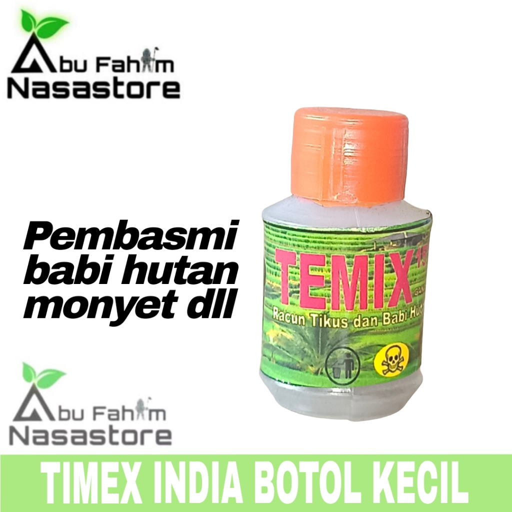 TIMEX INDIA BOTOL KECIL / THEMIX INDIA RACUN TIKUS RACUN BABI HUTAN RACUN MONYET