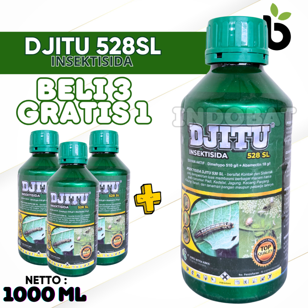 DJITU 528 SL insektisida berbahan aktif Dimehypo dan Abamektin