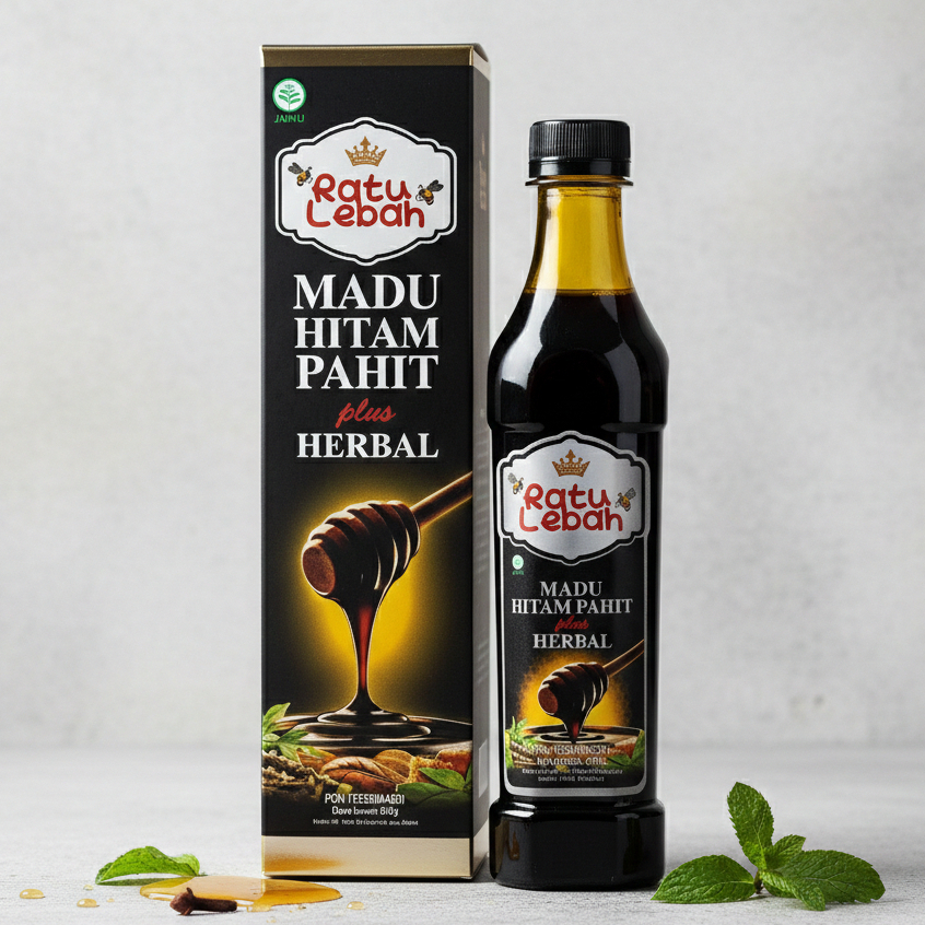 Madu Hitam Propolis Ratu Lebah I Madu Hitam Pahit Ratu Lebah