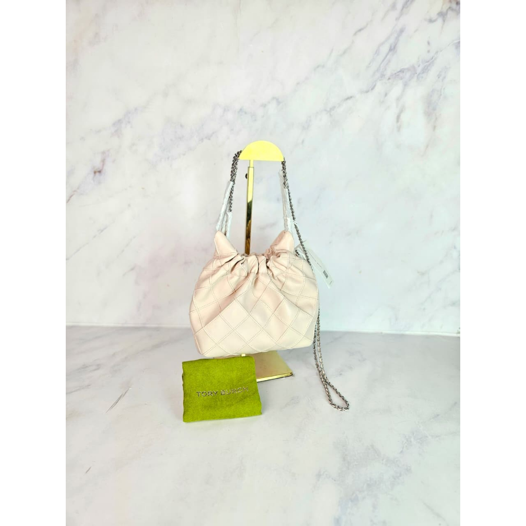 TB MINI FLEMING SOFT HOBO BAG