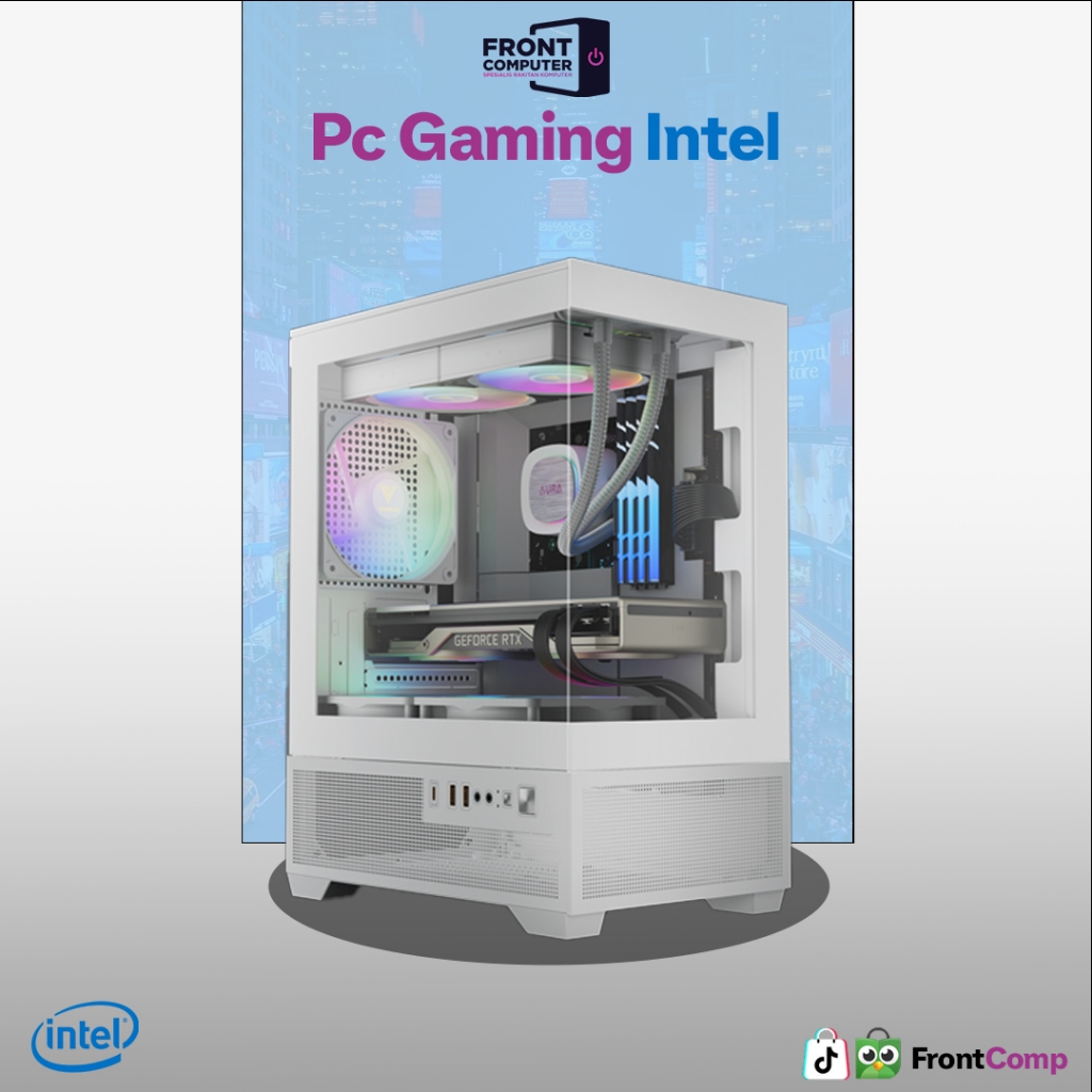 PC Gaming Intel i3 12100F VGA RTX 2060 6GB RAM 16GB SSD 256GB Siap Gaming AAA