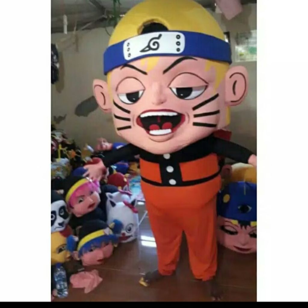 kostum badut mampang naruto