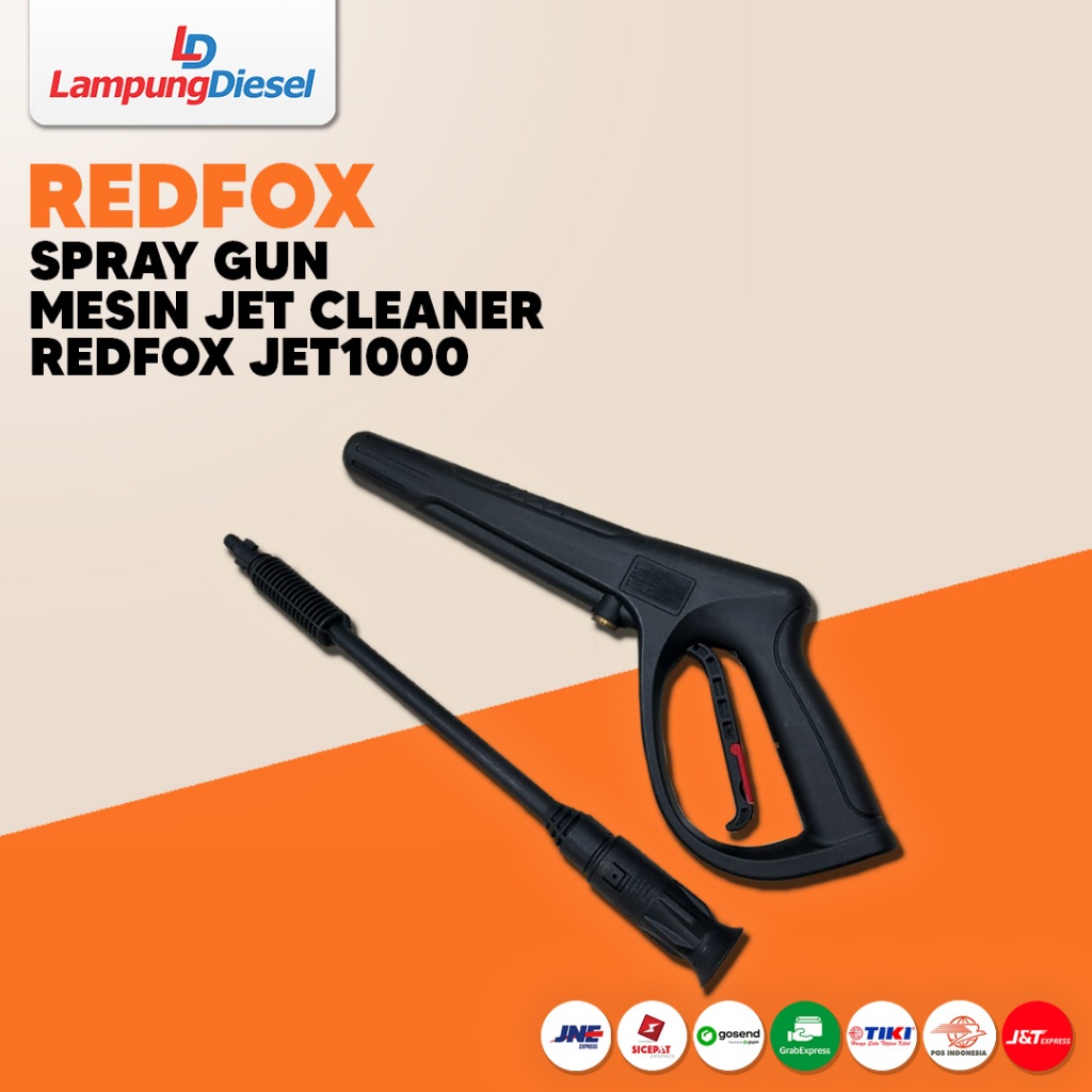 REDFOX Jet 1000Spray Gun Steam Listrik/ Jet Cleaner Khusus  ORIGINAL