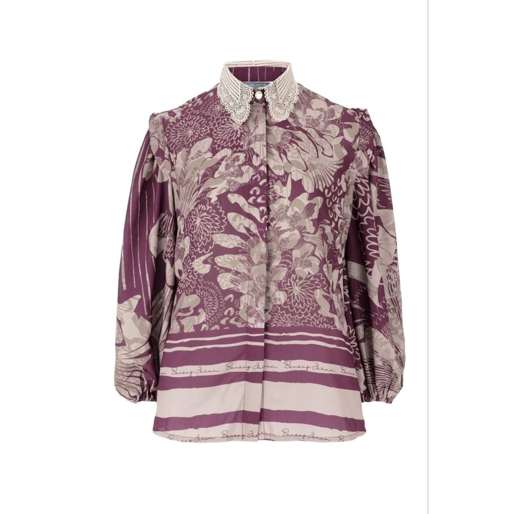 DICARI NEW BENANG JARUM AQUILA DETAILED SHIRT - XS