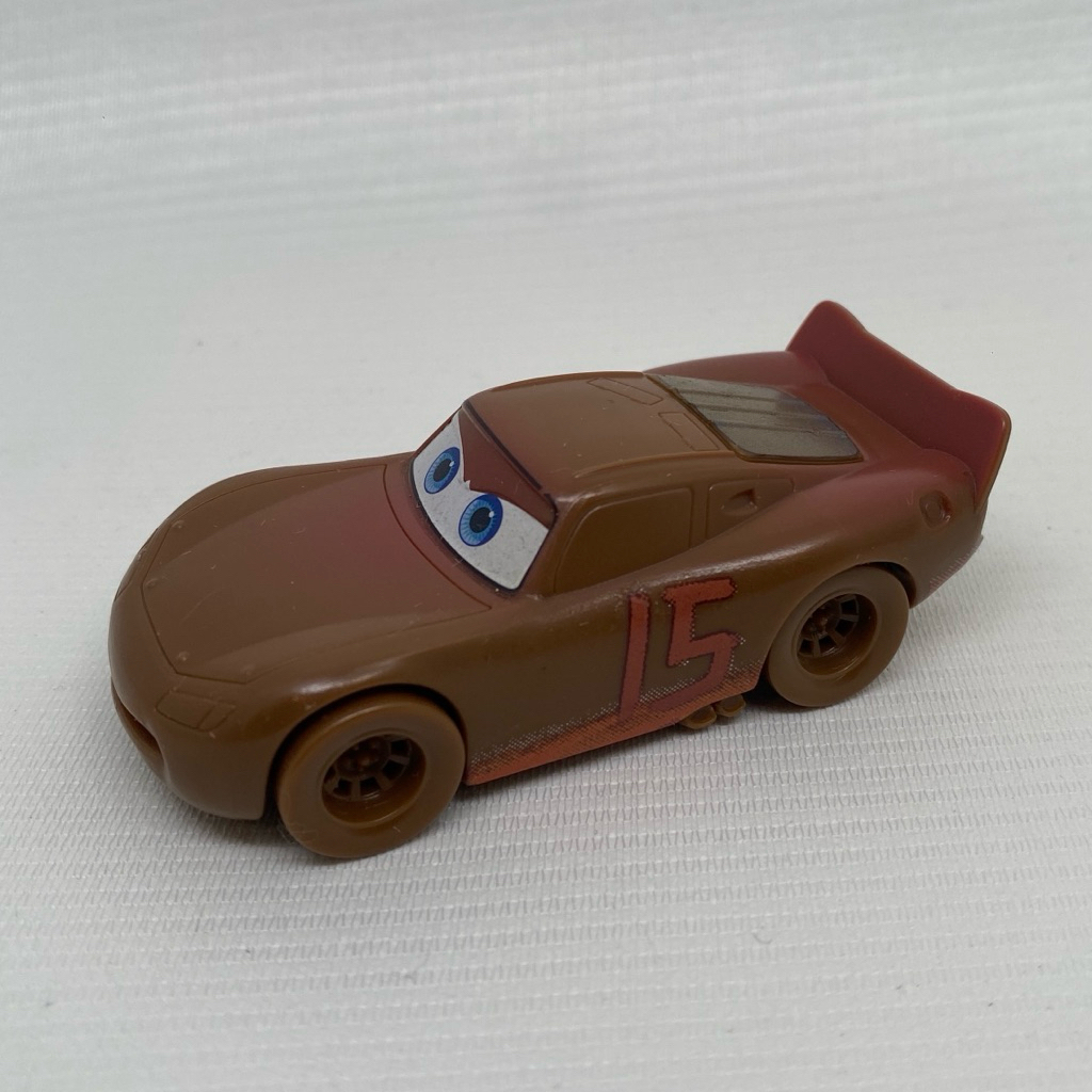 Disney Store 1:55 Pixar Cars 3 Lightning McQueen as Chester Whipplefilter Diecast