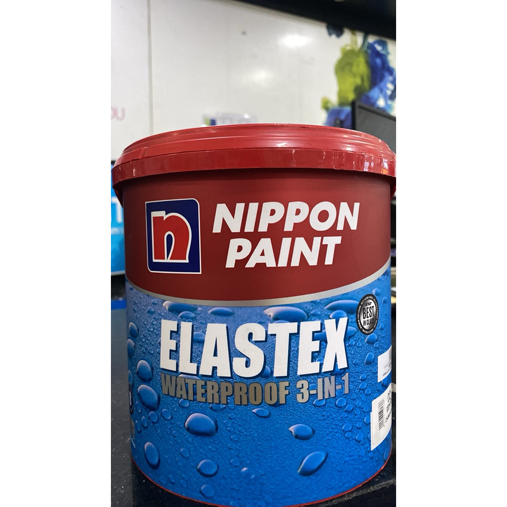 Cat Elastex Nippon Paint 4 kg - Waterproof, Elastis, Anti-Jamur
