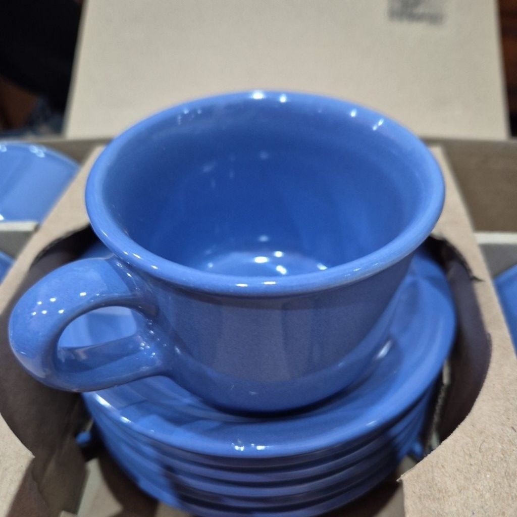 Cangkir Set Kopi Teh Tanpa tutup