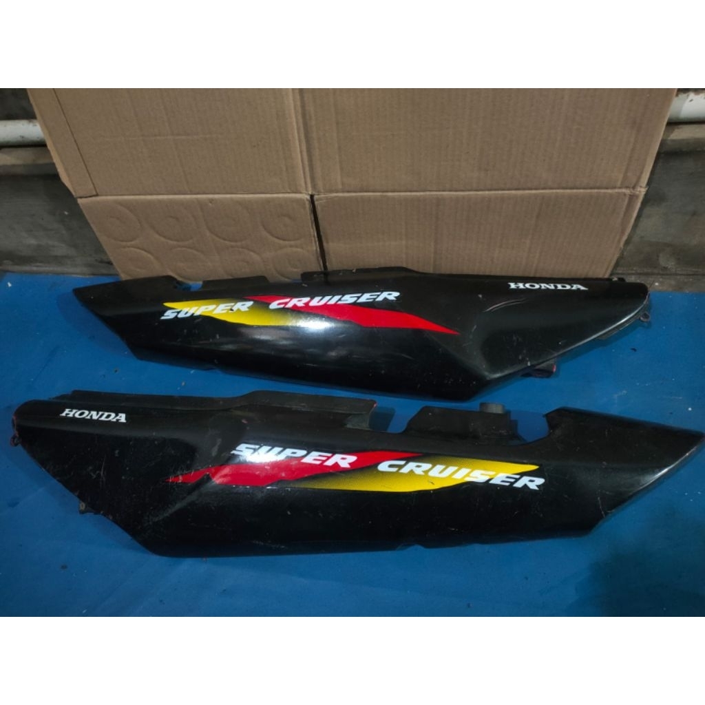 body belakang honda tiger lama Tilam original