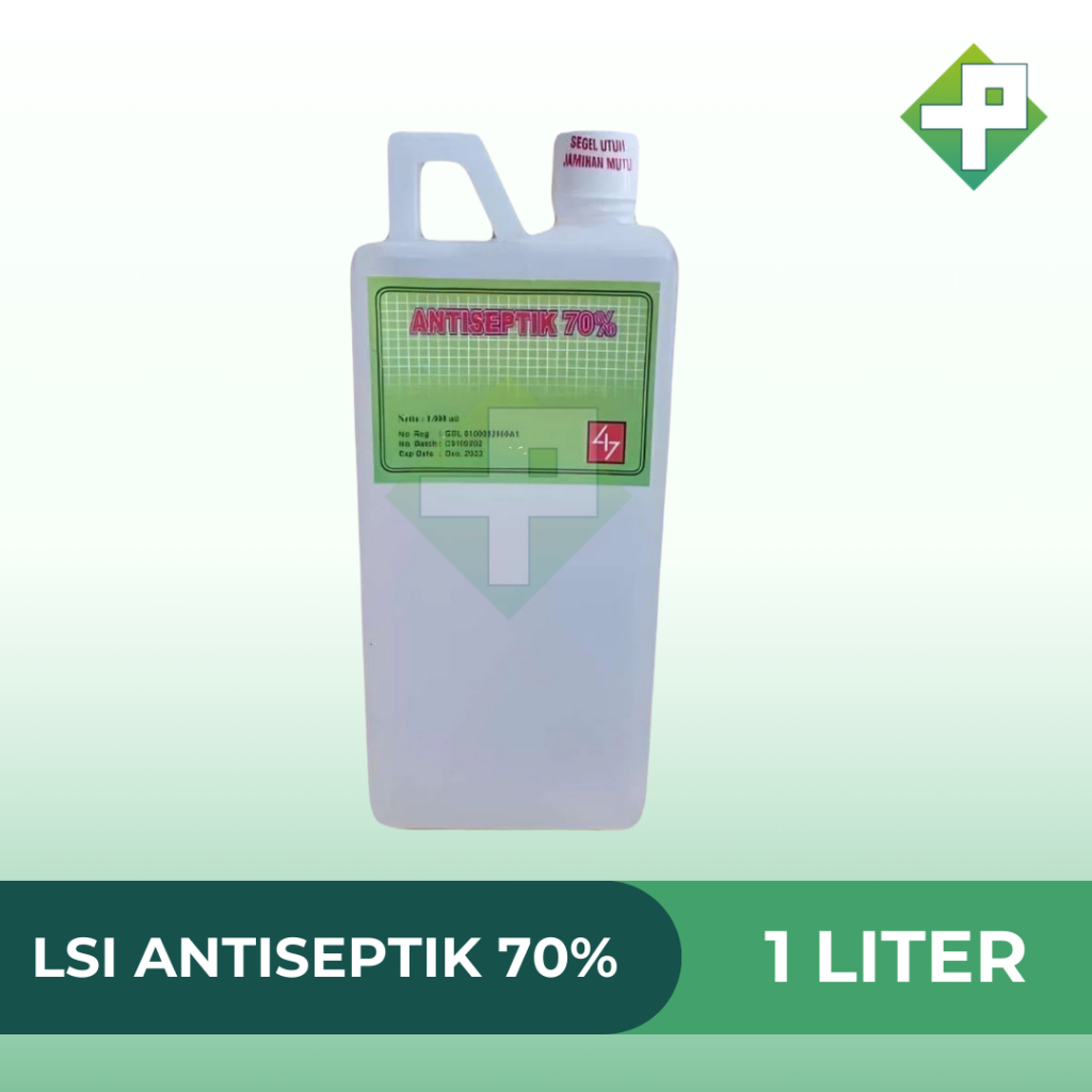 LSI - Antiseptik 70% 1 Liter | Cairan Antiseptik Alkohol | PENTALOGY