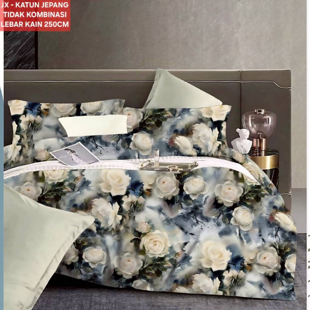 TOKO JAYATEX KAIN SPREI METERAN BAHAN KATUN JEPANG IMPORT FULL KATUN (METERAN)