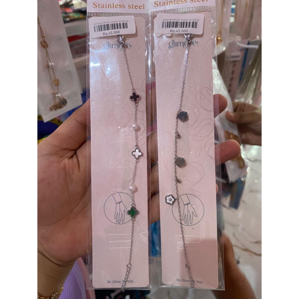gelang glimor bulan bintang