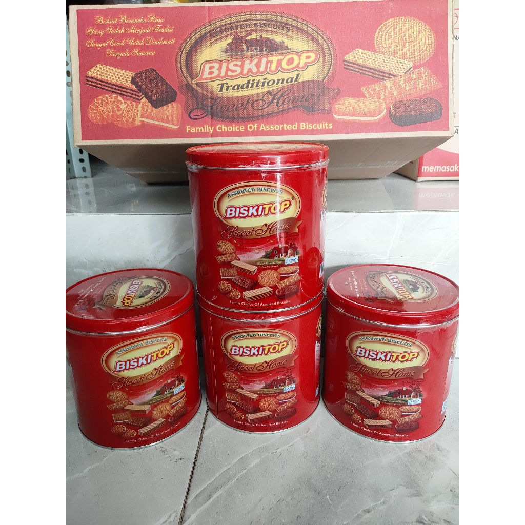 Biskitop Sweet Home Kaleng 500gr