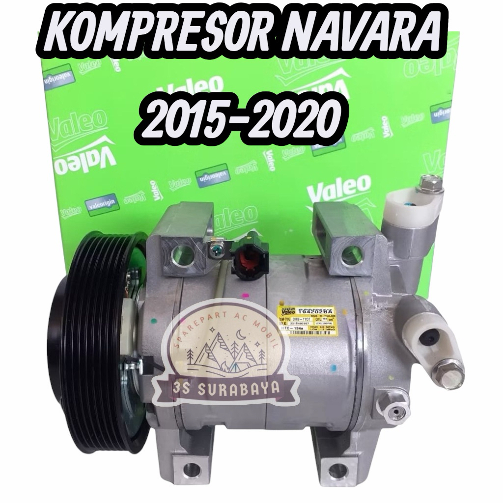 Compressor Compresor Kompressor Kompresor AC Mobil untuk All New Nissan NP300 Navara SL VL D23 Tahun