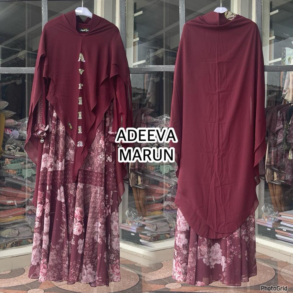 SET SYARI FARFADH SYAR'I | PUSPITA HIJAB SYARI | GAMIS CERUTI PREMIUM