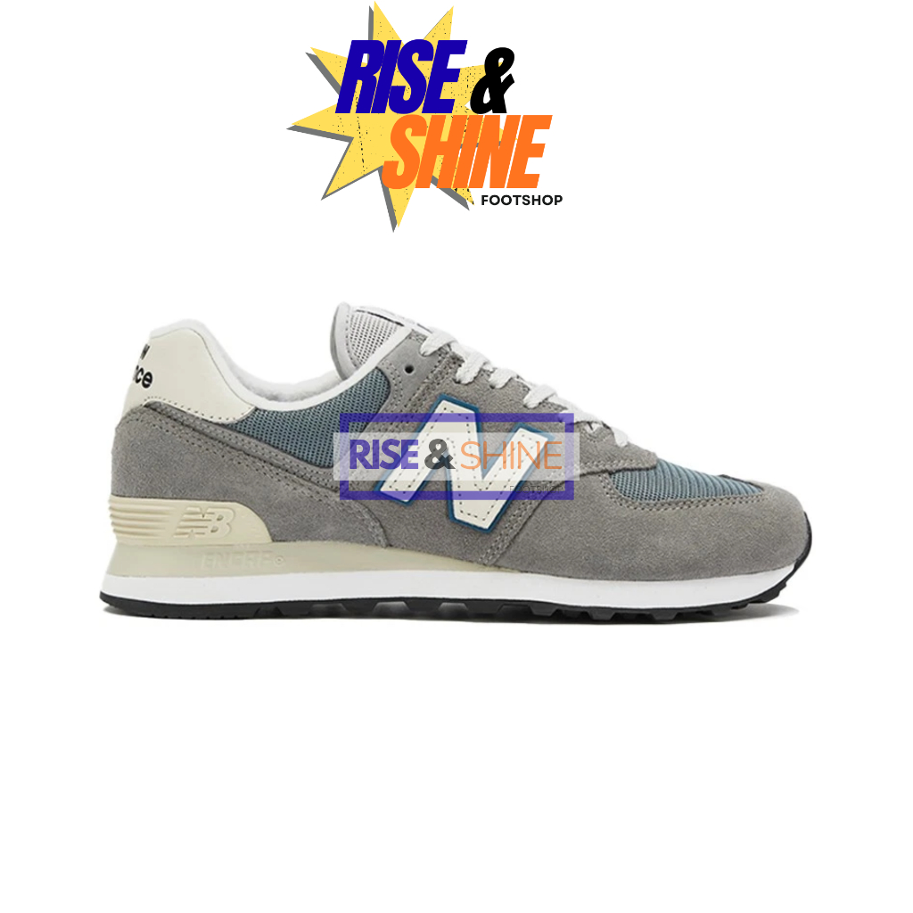 Sepatu NB 574 Classic Steel Grey