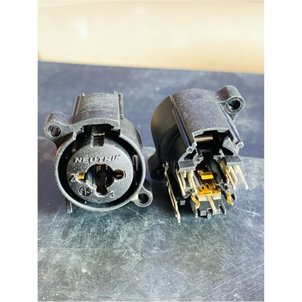 Soket Combo Jack XLR Canon Akai NEUTRIK Original