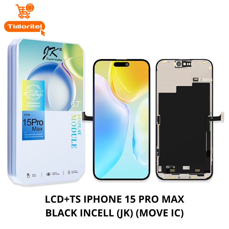 LCD FULLSET COMPATIBLE FOR IPHON 15 PRO MAX  INCELL (JK) (MOVE IC)