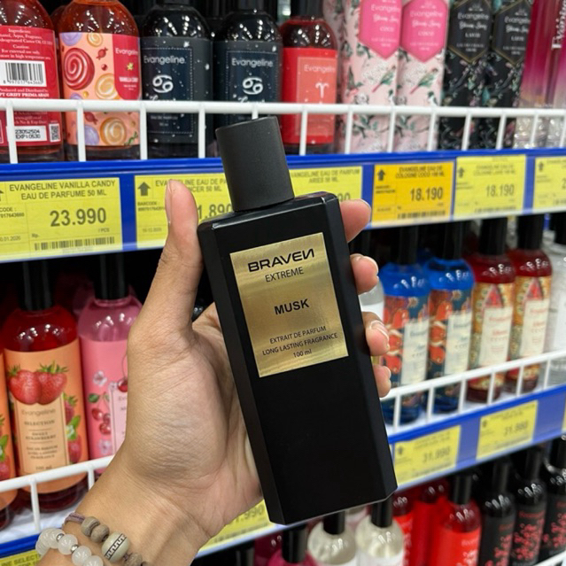 parfum braven extrait extreme musk 100ml