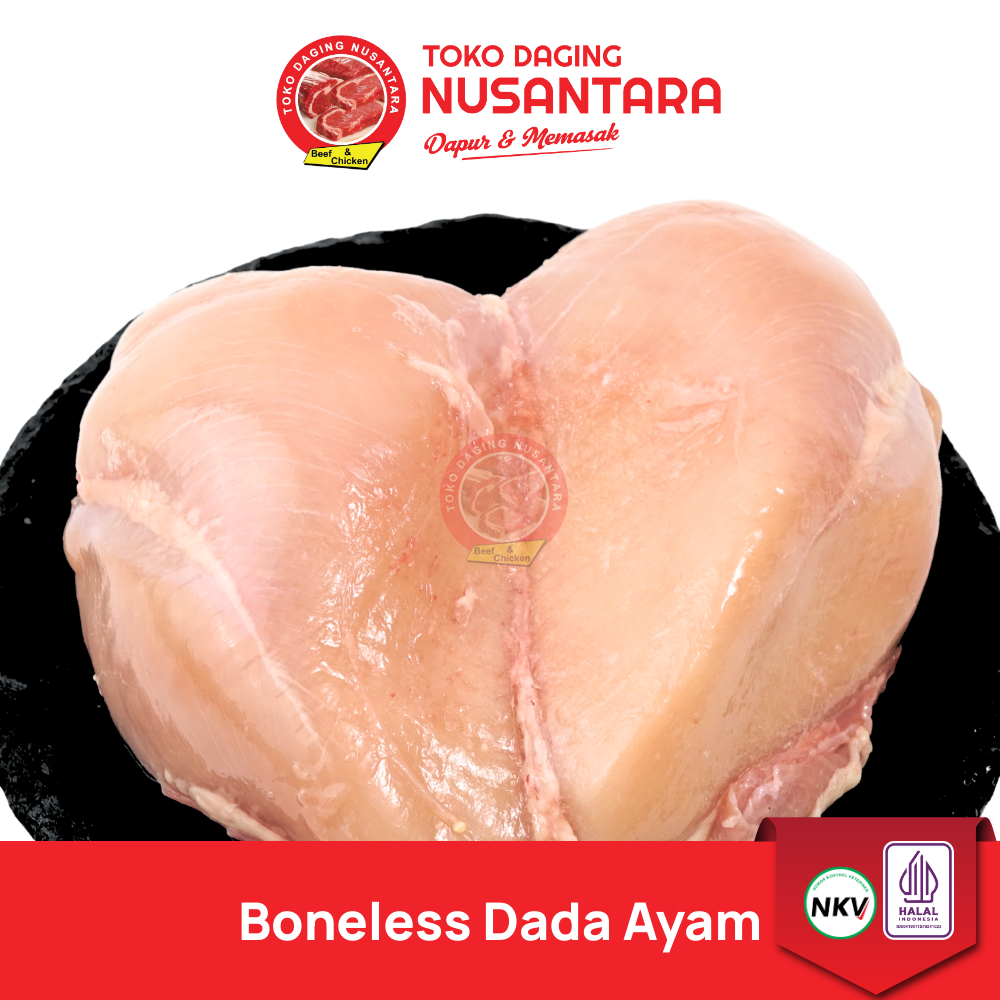 Boneless Dada Ayam Beku 1Kg – Fillet Dada Ayam Frozen | Dada Ayam Fillet Boneless 1Kg | Toko Daging 