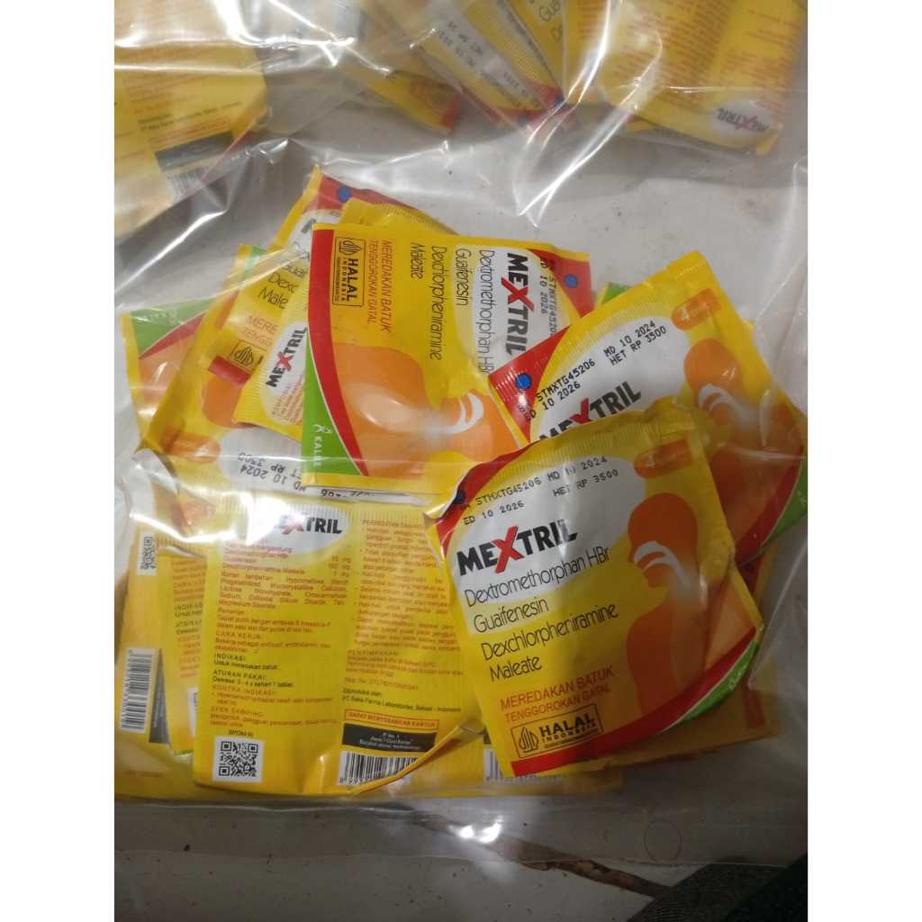 obat batuk mextril isi 24pcs