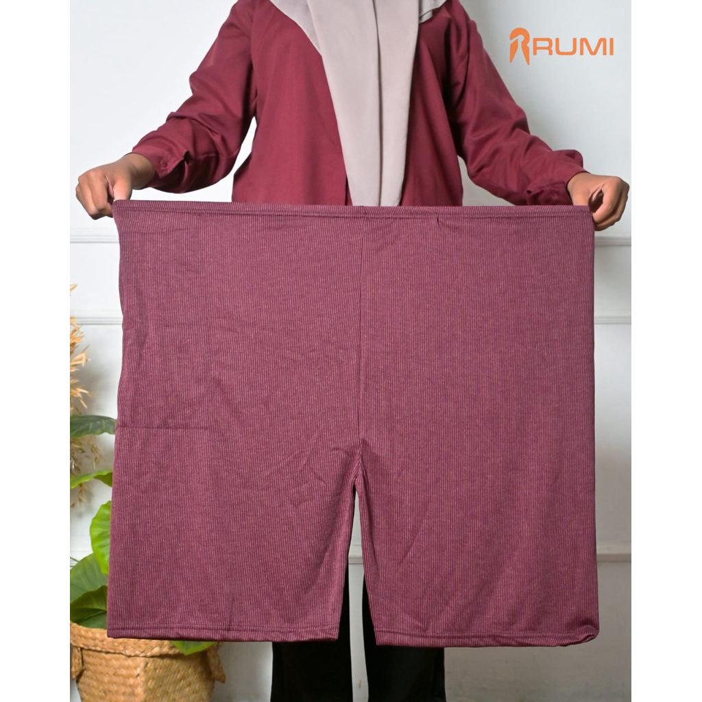 Celana Pendek Dalaman Rok Wanita Super Jumbo BB 120kg Bahan Silma Adem
