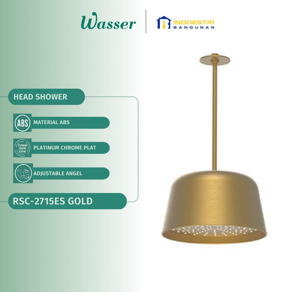 Head Shower Wasser RSC 2715 SES Titanium Gold / Wasser Ceiling Shower / Fixed Shower Head