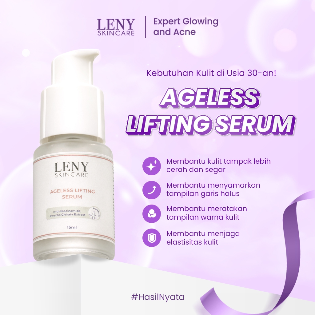LENY SKINCARE Ageless Lifting Serum 15ml Serum Anti Aging & Brightening