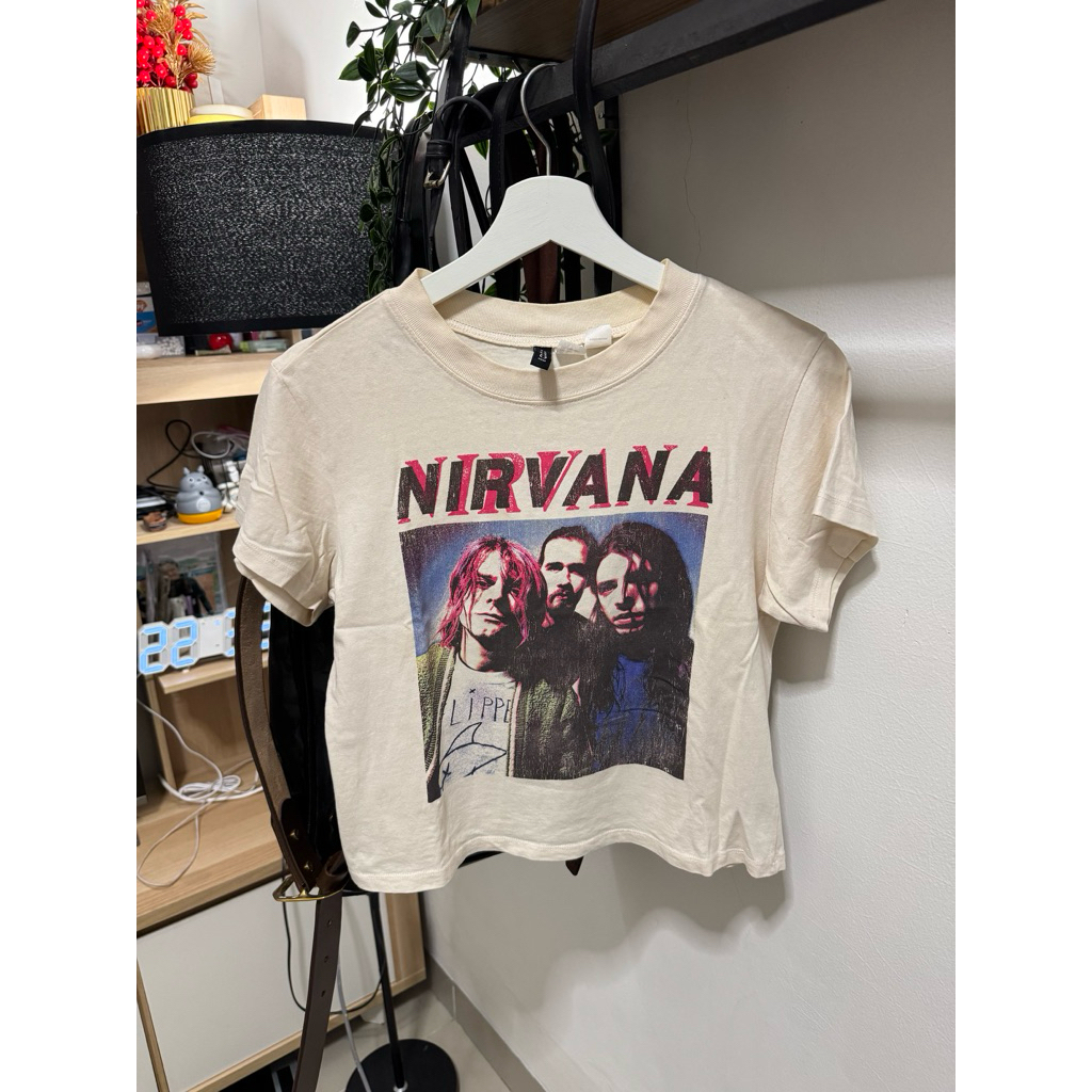 Nirvana h&m tshirt