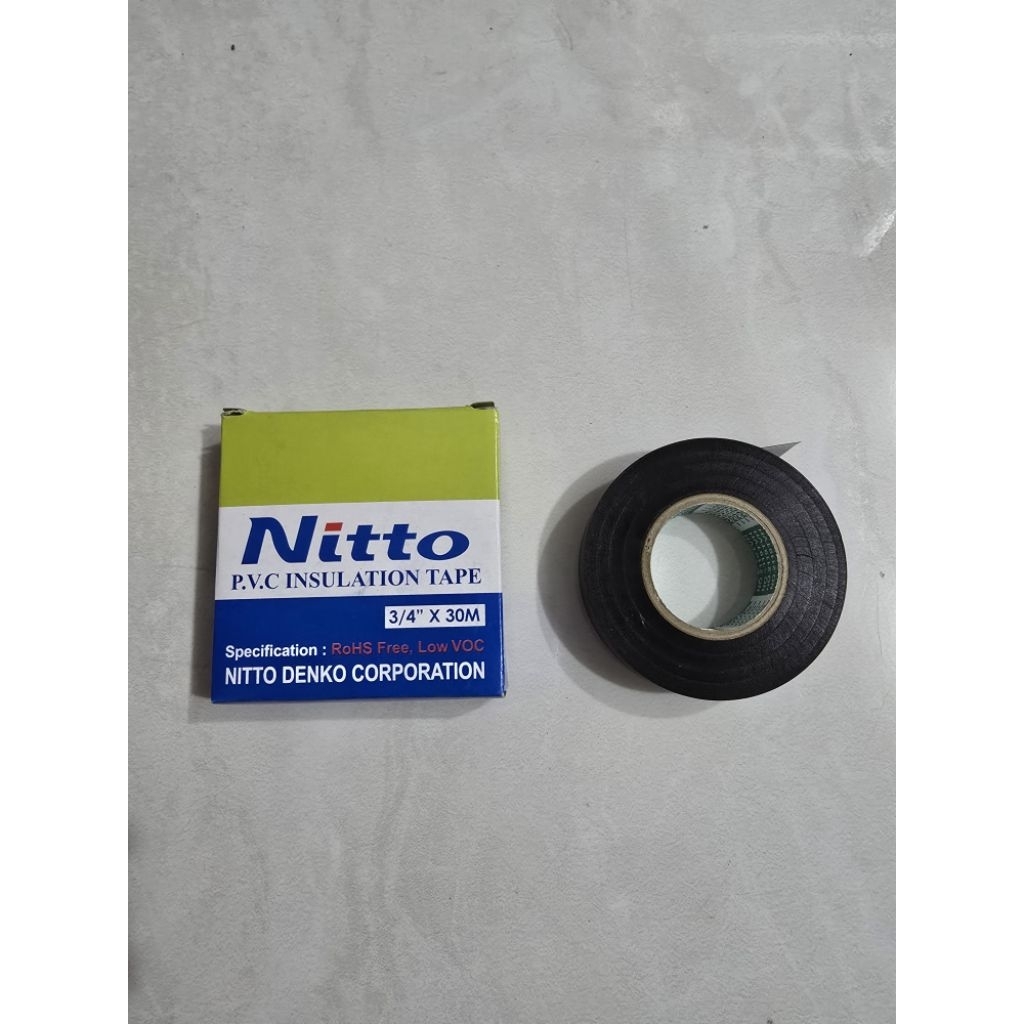Isolasi Nitto 3/4" x 30M / Isolasi Nitto Original