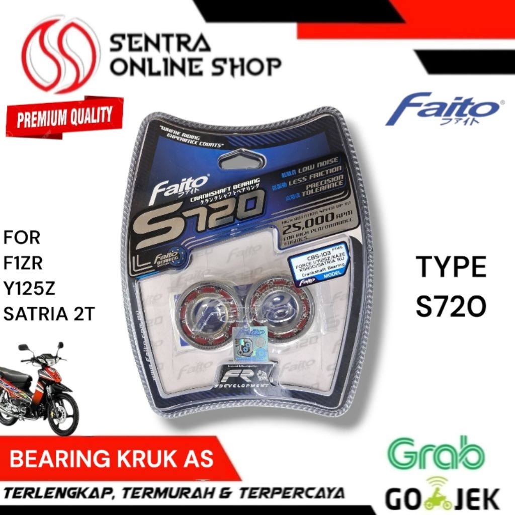 Bering bearing laher kruk as kro as racing S720 Force 1 F1zr Faito