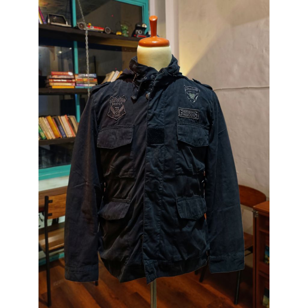 Casual Rugged Utility Jacket M65 Style